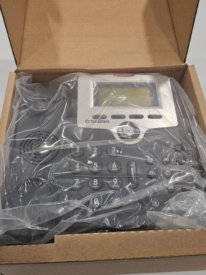 New-In-Box Tadiran T208M/BL  / 77440102300 Phone - Image 3 of 4