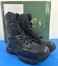 EUC 11 D MENS DANNER 26634 STRIKER BOLT SIDE ZIP 8" WATERPROOF BLACK BOOTS