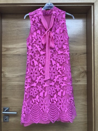 Traum Kleid Ana Alcazar Gr. 38 Pink Häckelspitze Spitze