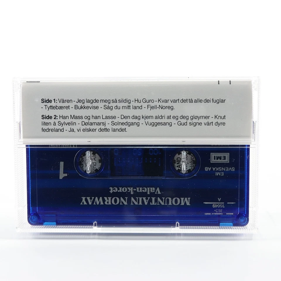 Music from Mountain Norway Fjell Noreg Valen-Koret (Cassette Tape, 1991, EMI) - Image 2 of 4