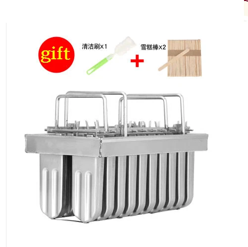 40 Stampi Per Ghiaccioli In Acciaio Inox 304 - Multifunzione Con Coperchio, Supporto Ricaricabile, 50 Ml Cad.