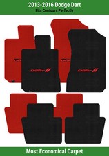 Lloyd Velourtex Front Rear Mats For 13-16 Dodge Dart Wred Dart Wred Stripes