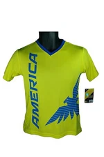 Club America Soccer Official Youth Poly Jersey P008R Rhinox -YS