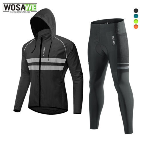 NUNOMO Radtrikot Set Herren - Fahrradkleidung Mit 9D Sitzpolster & Atmungsaktivem Material