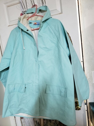 Harbor Tack Vinyl Rain Jacket Hooded 