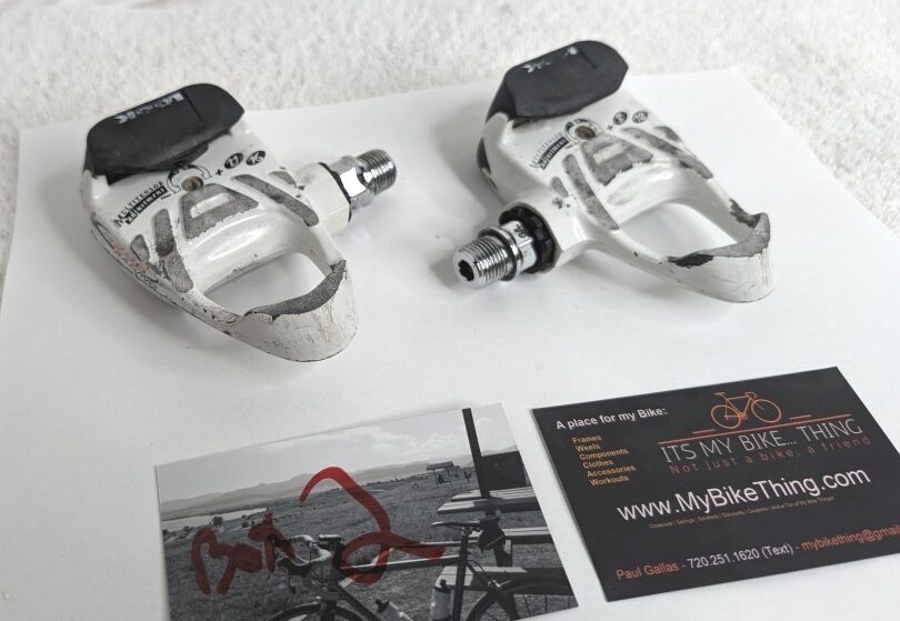 Pédales Look PP 296 Racing – Alu Blanc – Vélo Route/course (occasion)