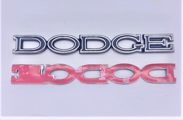 72-74 Challenger Emblem Set Grille Hood Pentastar and Tail Panel