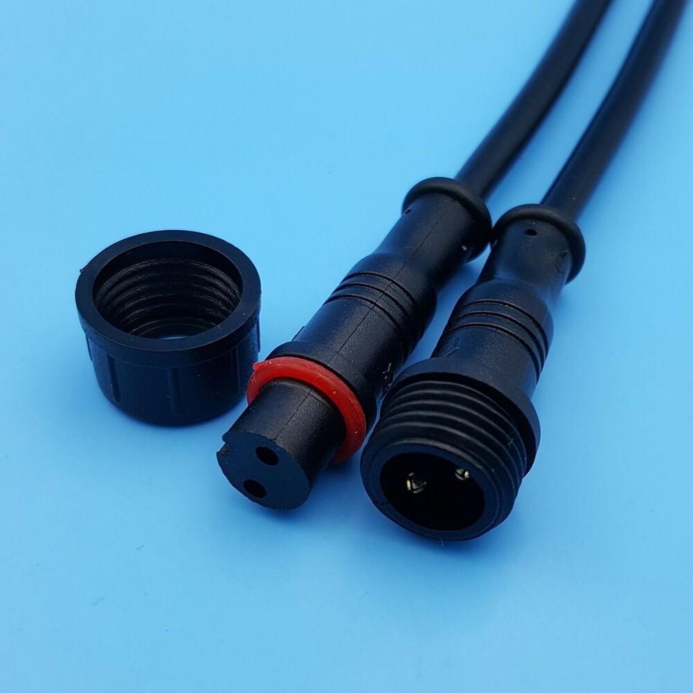 5 Pairs Of 2/3Pin 22AWG Male And Female Cable Connectors Wire LED UL94V