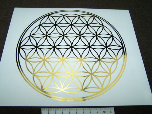 autocollant fleur de vie 20,5 cm - Bild 2 von 2