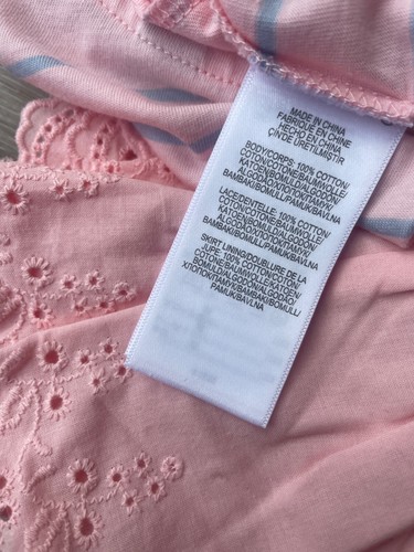 Ralph Lauren Polo Girl's Pink S3 Concept Striped Dress - Age 8-10 (M) - New Tags - Picture 8 of 11