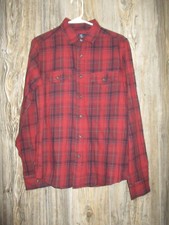 George NWT Mens Plaid Textured Woven Button Down Long Slv Shirt Sz Small 34-36
