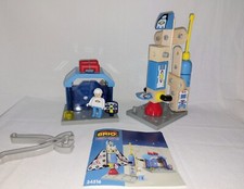 Brio 34516 Builder System Space Rocket W/ instructions 75 Pcs Out Of 82 Vtg Read