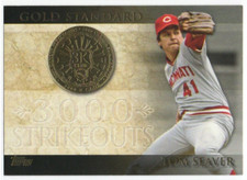 Tom Seaver 2012 Topps Gold Standard #GS11  Cincinnati Reds  Hall of Fame  #2