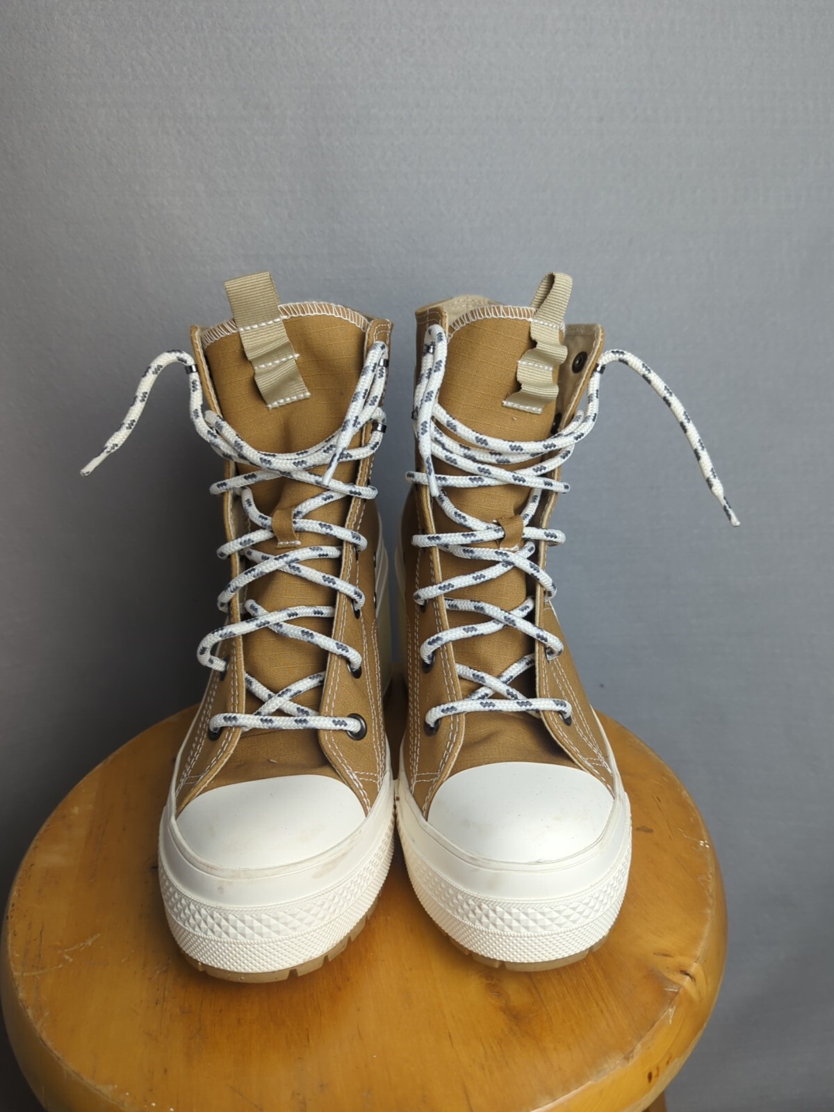 Converse Chuck 70 De Luxe Heel Grid Trek Tan M7.5 W9.5