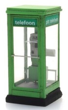 HO Roco Artitec Telephone Booth DP499.387.484 Hand Painted Detailed