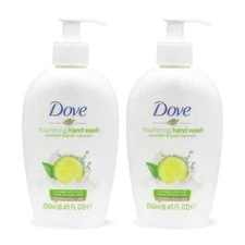 Dove Nourishing Cucumber & Green Tea Scent Hand Wash, 250ml (Pack of 2)