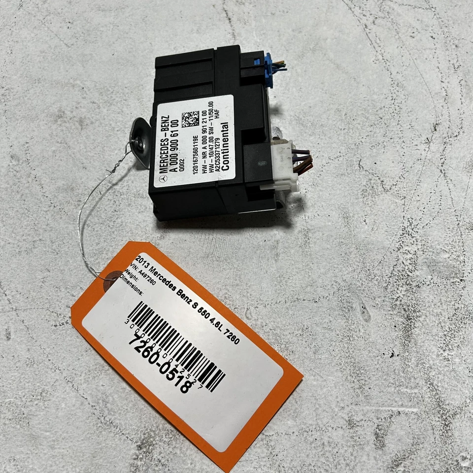 Mercedes-Benz S550 2010-2013 módulo de control de bomba de combustible OEM Foto 2 de 4