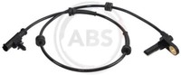 A.B.S. 30741 Sensor, Raddrehzahl Hinten Rechts Passend FüR Nissan