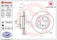 Brembo 2X Bremsscheibe Vorne Ø330 Mm InnenbelüFtet FüR BMW Z4 Roadster E89