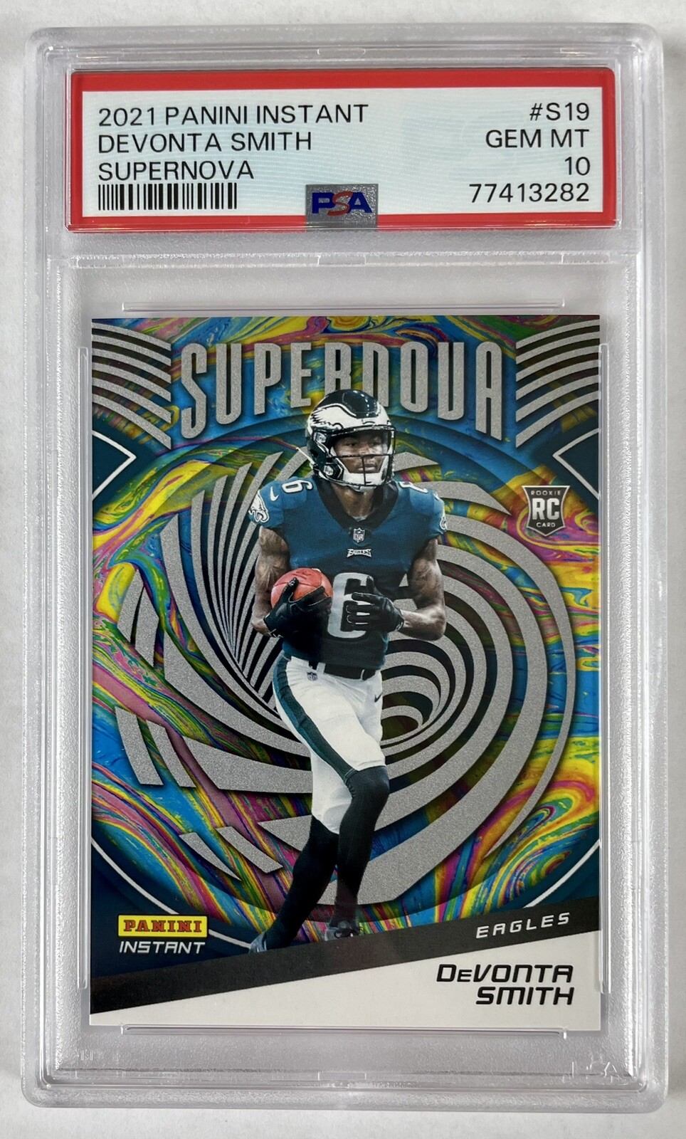 DeVonta Smith Panini Instant Supernova #S19 Base