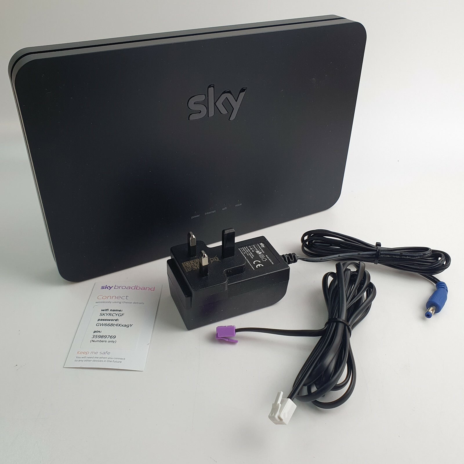 Sky Broadband Wireless Hub 4.2 Router with WiFi - Model SR203 Latest ...