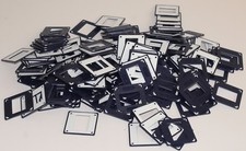 100 Stück AgfaColor-Rahmen Service blau 24x36 5x5 Agfa LKM Kleinbild Diarahmen