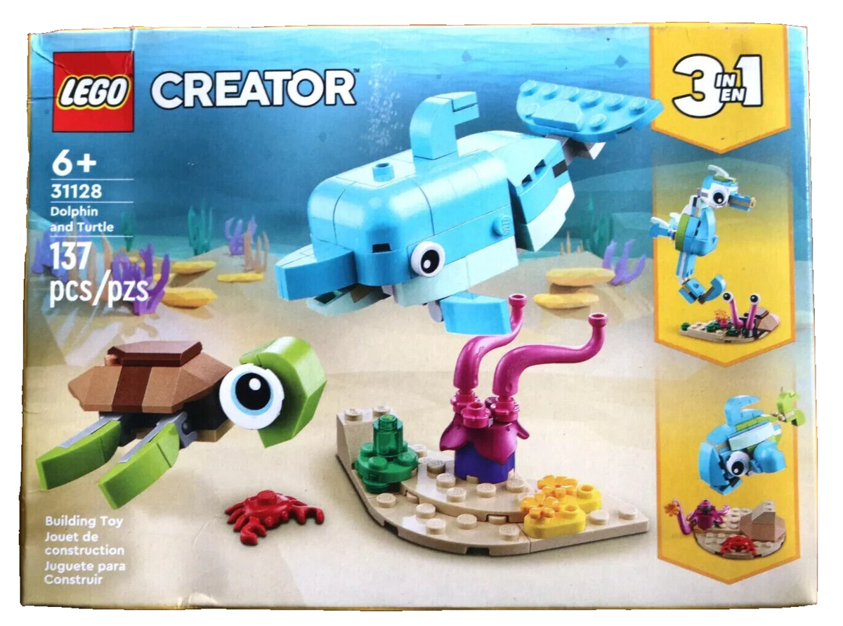 LEGO CREATOR: Dolphin and Turtle (31128) | eBay