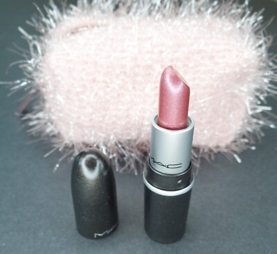 MAC Travel Mini Frost Lipstick ~ IGLOO D TO YOU ~ Limited Edition+Cosmetic Bag