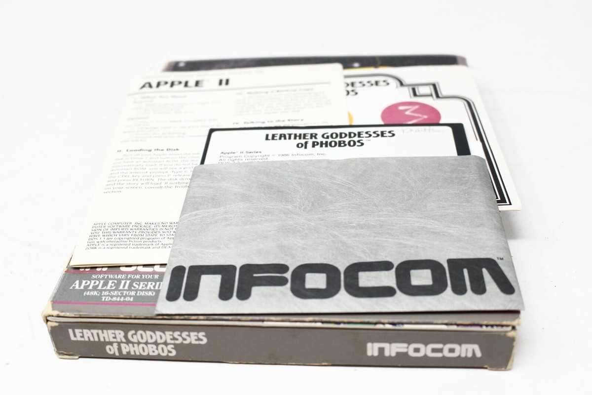 C64 Jeu Mug Déesses en cuir de Phobos Infocom Benin