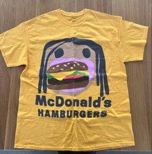 Travis Scott x McDonald retro style Unisex Short Sleeve T shirt vtg NH19798