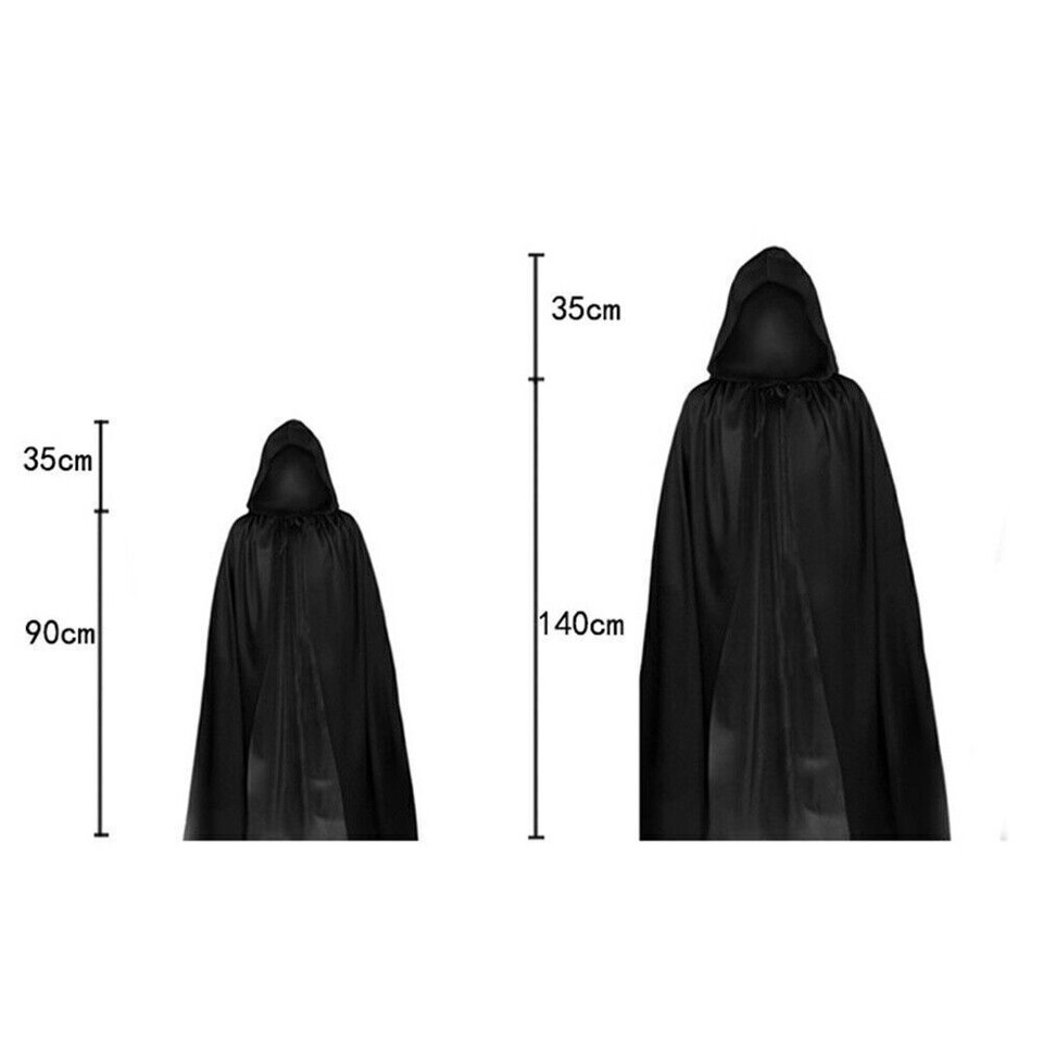 Halloween Grim Reaper Horror Killder Adult Kids Halloween Costume Fancy
