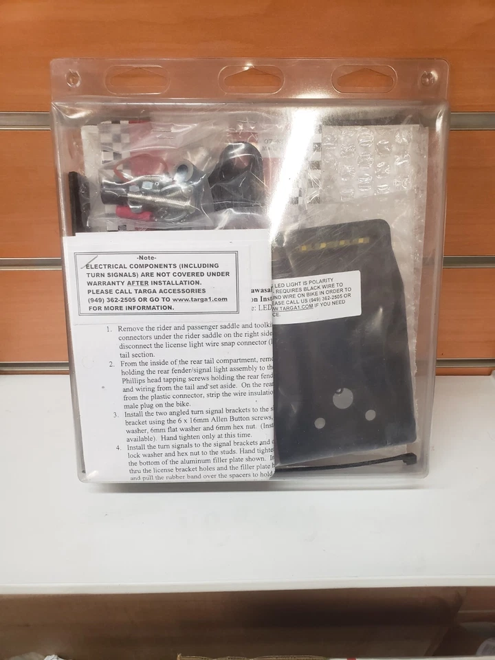 KIT ELIMINADOR GUARDABARROS KAWASAKI Z1000 2010-2013 DE TARGA (22-467-L) Foto 4 de 4