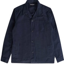 Image of Barbour Men’s Tenby Overshirt Jacket - Navy Blue Size:L