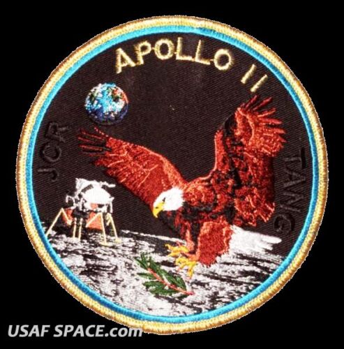 Apollo 11 Mission Commemorative 5" Tim Gagnon ORIGINAL AB Emblem NASA PATCH - Afbeelding 1 van 1