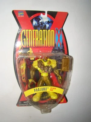 phalanx generation X  X-MEN toy biz 1995 blister ouvert complet avec accessoire - Photo 1/2