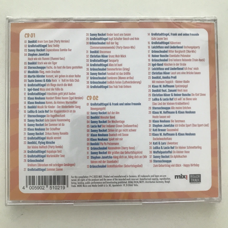 2 CD’s Kita Party Megamix Mixed by DJ Deep 77 Kinderhits im Megamix Kinderlieder - Bild 2 von 2