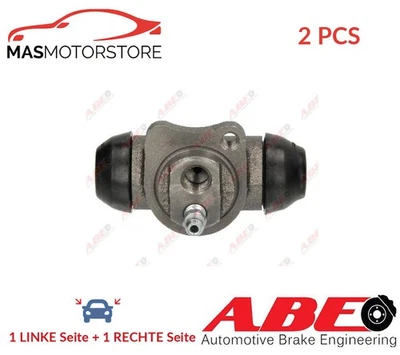 PAIRE DE CYLINDRES DE FREIN DE ROUE FREIN À TAMBOUR ABE C5X005ABE 2PCS I POUR DAEWOO ESPERO - Photo 1/4