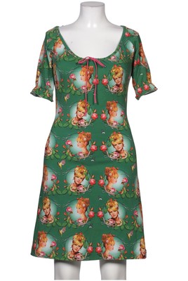 Tante Betsy Kleid Damen Dress Damenkleid Gr. M Baumwolle Grün #jyr2a61