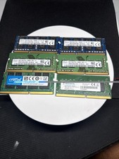 Lot of 6  8 Gb Each DDR4 Laptop RAM   48 GB Total  SK Hynix, Crucial