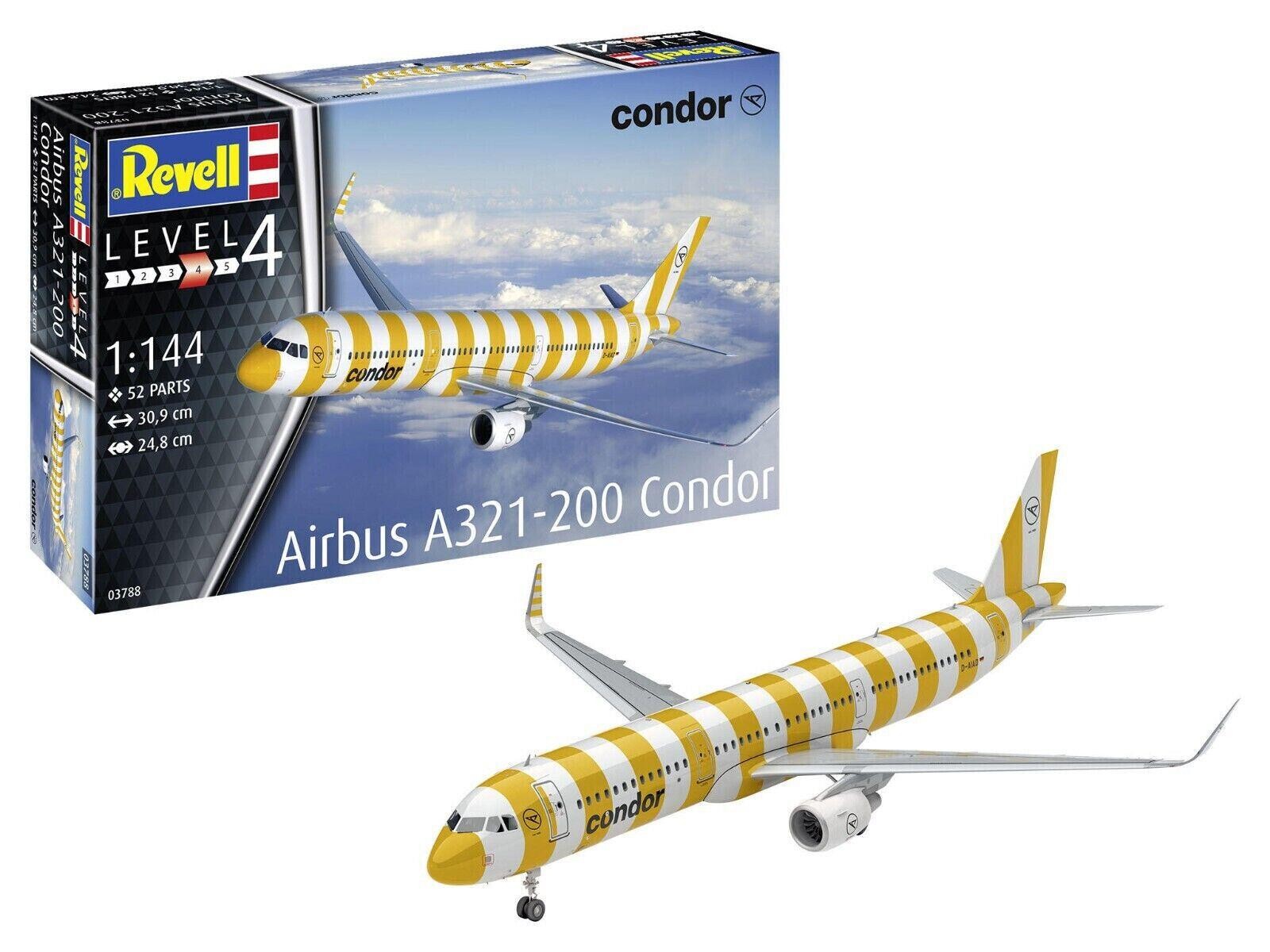 Revell 03788 Airbus A321-200 Condor 1:144 Scale Model Kit