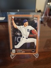 Ryan Miller 2025 Topps Update RC Gold Parallel #1689/2025 Tigers 🐅 