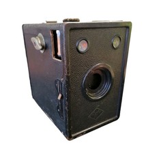 Vintage Agfa Ansco Box Type Camera Cadet Antique Shelf Decor