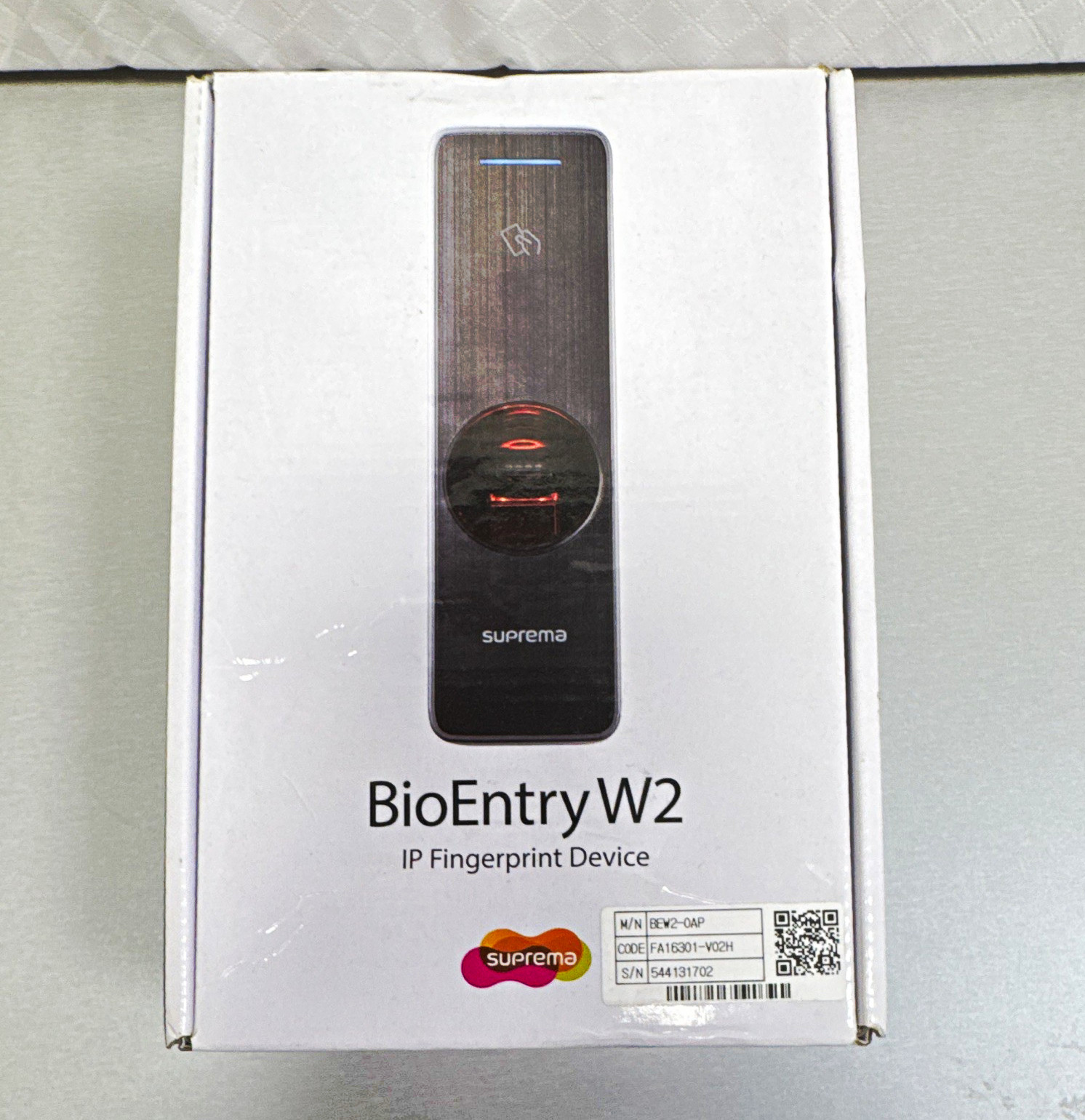 Suprema BioEntry W2 IP Fingerprint Access Control Reader BEP2-OAP