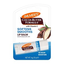 Cocoa Butter Lip Balm, Hydrating Moisturizer for Dry Lips, 1 Pack