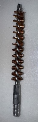 Bore Brush For .30 Cal Rifle #8-32 Thread Bronze Bristle Steel Core 30R