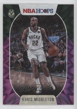 2020-21 Panini NBA Hoops Purple Explosion Khris Middleton #176 04ag