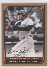 2008 Bowman Gold Vernon Wells #55 0f4