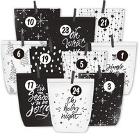 Adventskalender PapiertüTen 24 StüCk Zum BefüLlen Basteln Geschenkideen