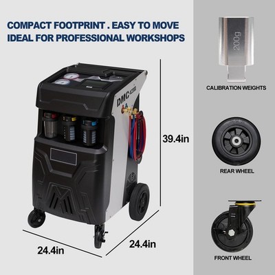 Automatic Refrigerant Recovery Machine HVAC A/C Recycling For R134A R1234YF NEW