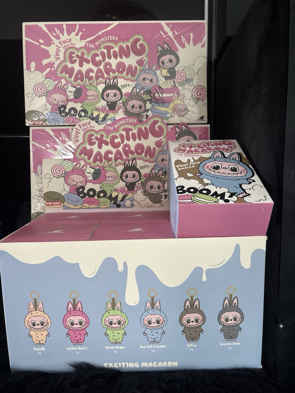 Labubu The Monsters Macaron Blind Box Single Pop Mart Series 1